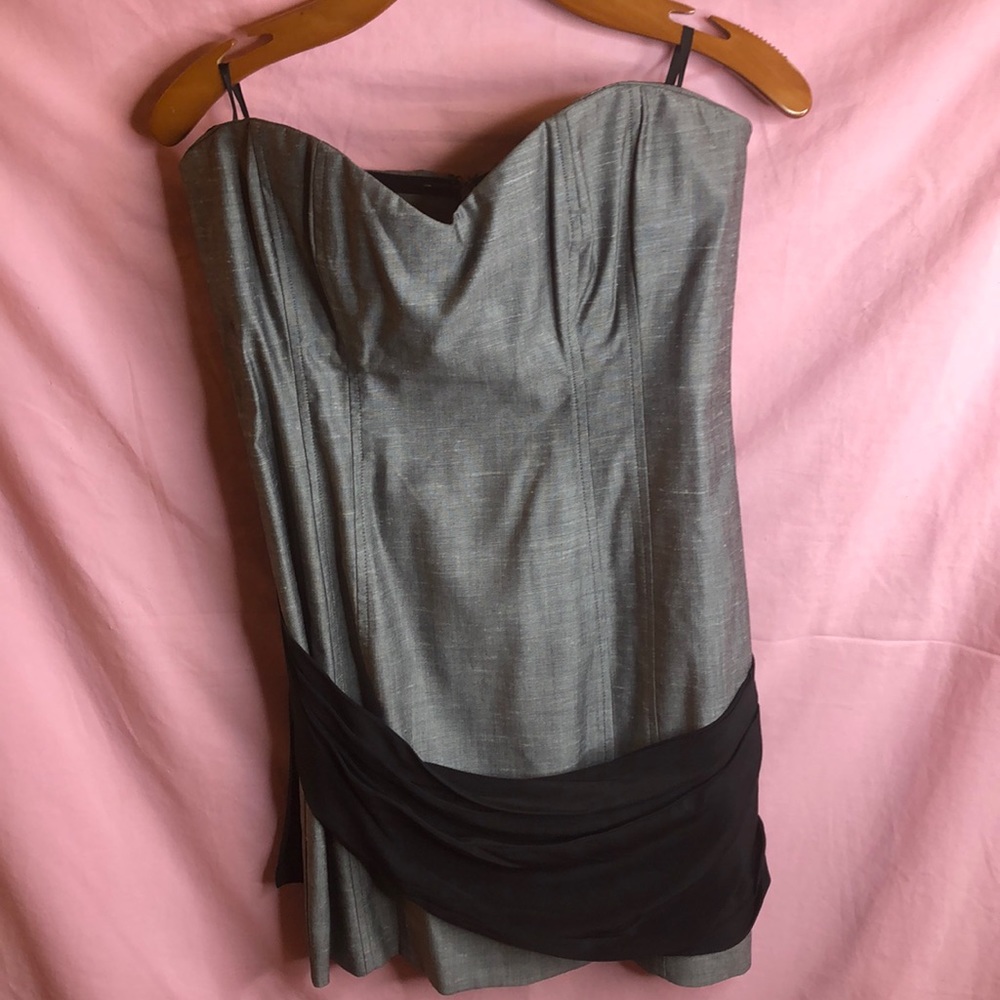 Bebe grey dress